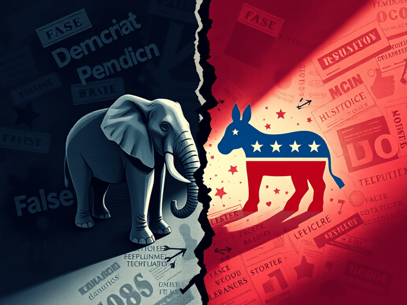 Who Spreads Misinformation? Democrats v&nbsp;Republicans
